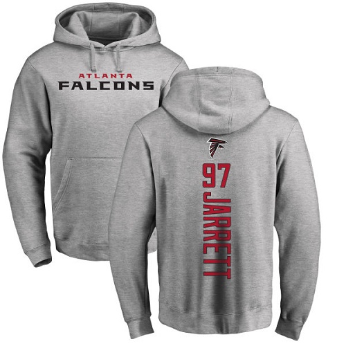 Atlanta Falcons Men Ash Grady Jarrett Backer NFL Football #97 Pullover Hoodie Sweatshirts->youth nfl jersey->Youth Jersey
